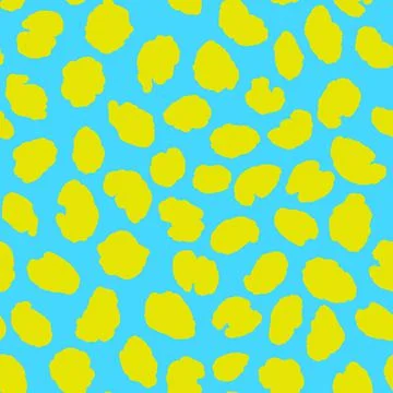 Abstract modern leopard seamless pattern. Animals trendy background. Color Stock Illustration