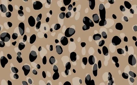 Abstract modern leopard seamless pattern. Animals trendy background. Color Stock Illustration