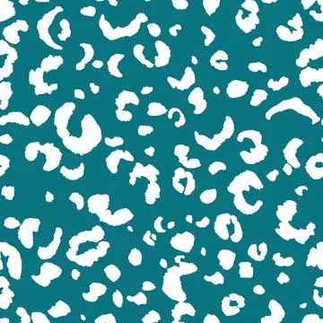Abstract modern leopard seamless pattern. Animals trendy background. Color Stock Illustration