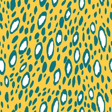 Abstract modern leopard seamless pattern. Animals trendy background. Color Illustrazione stock