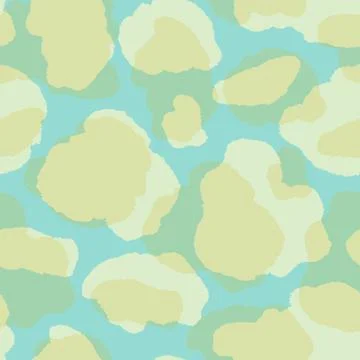 Abstract modern leopard seamless pattern. Animals trendy background. Color Stock Illustration