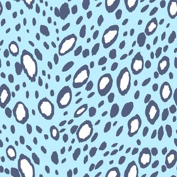 Abstract modern leopard seamless pattern. Animals trendy background. Color Illustrazione stock