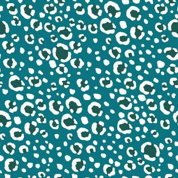 Abstract modern leopard seamless pattern. Animals trendy background. Color Stock Illustration