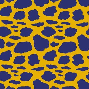 Abstract modern leopard seamless pattern. Animals trendy background. Color Stock Illustration