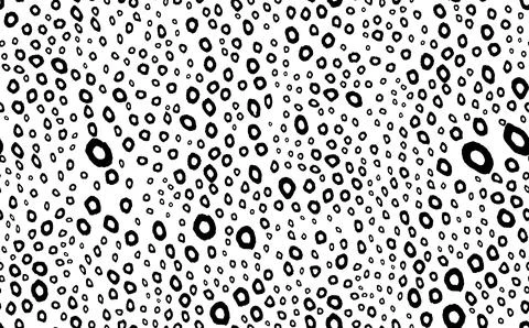Abstract modern leopard seamless pattern. Animals trendy background. Black and イラスト素材