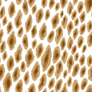 Abstract modern leopard seamless pattern. Animals trendy background. Beige and Illustrazione stock
