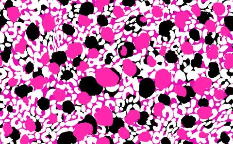 Abstract modern leopard seamless pattern. Animals trendy background. Black and Stock Illustration