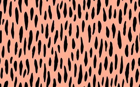 Abstract modern leopard seamless pattern. Animals trendy background. Beige and Stock Illustration