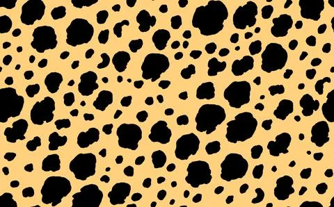 Abstract modern leopard seamless pattern. Animals trendy background. Beige and Illustrazione stock