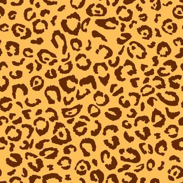 Abstract modern leopard seamless pattern. Animals trendy background. Color イラスト素材