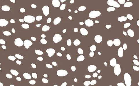 Abstract modern leopard seamless pattern. Animals trendy background. Brown and Stock Illustration