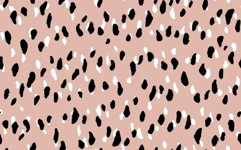 Abstract modern leopard seamless pattern. Animals trendy background. Beige and Stock Illustration