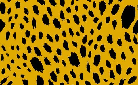 Abstract modern leopard seamless pattern. Animals trendy background. Color イラスト素材