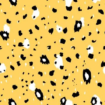 Abstract modern leopard seamless pattern. Animals trendy background. Color Illustrazione stock