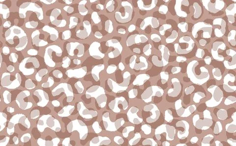 Abstract modern leopard seamless pattern. Animals trendy background. Beige and イラスト素材