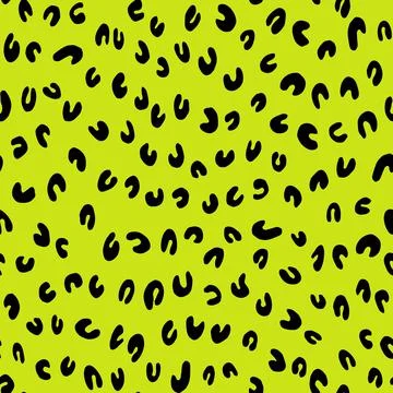 Abstract modern leopard seamless pattern. Animals trendy background. Color イラスト素材