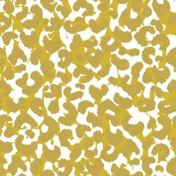 Abstract modern leopard seamless pattern. Animals trendy background. Brown and Stock Illustration
