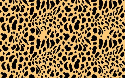 Abstract modern leopard seamless pattern. Animals trendy background. Beige and Illustrazione stock