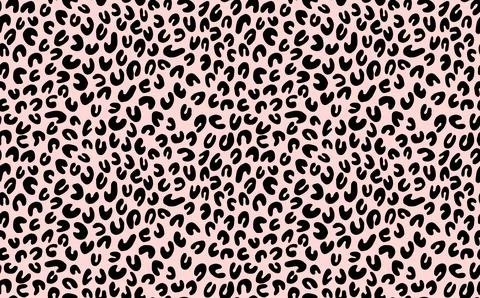 Abstract modern leopard seamless pattern. Animals trendy background. Beige and Stock Illustration