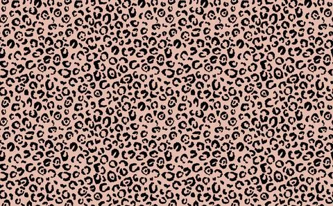 Abstract modern leopard seamless pattern. Animals trendy background. Beige and Stock Illustration