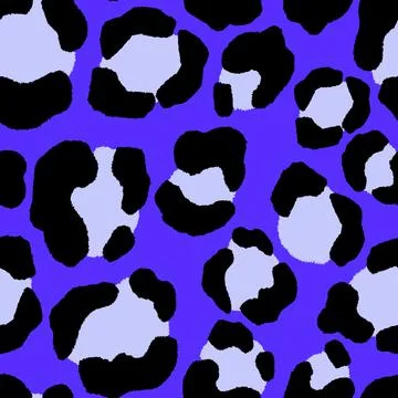Abstract modern leopard seamless pattern. Animals trendy background. Color Stock Illustration