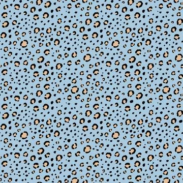 Abstract modern leopard seamless pattern. Animals trendy background. Color Illustrazione stock