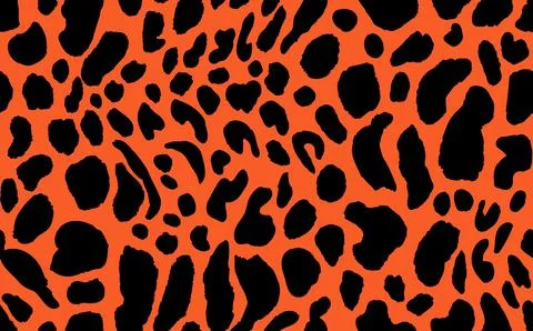 Abstract modern leopard seamless pattern. Animals trendy background. Beige and Illustrazione stock