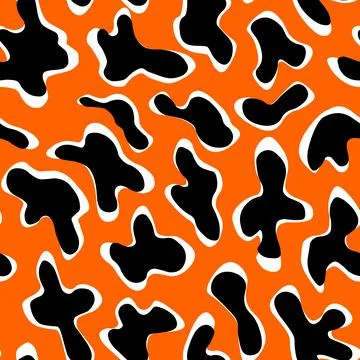 Abstract modern leopard seamless pattern. Animals trendy background. Color Stock Illustration