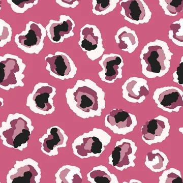 Abstract modern leopard seamless pattern. Animals trendy background. Color Illustrazione stock