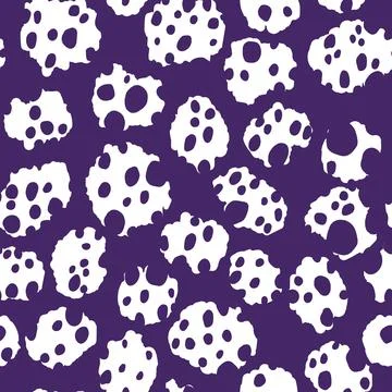 Abstract modern leopard seamless pattern. Animals trendy background. Color Illustrazione stock