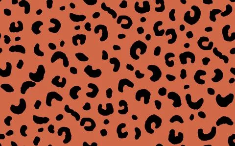 Abstract modern leopard seamless pattern. Animals trendy background. Beige and Illustrazione stock