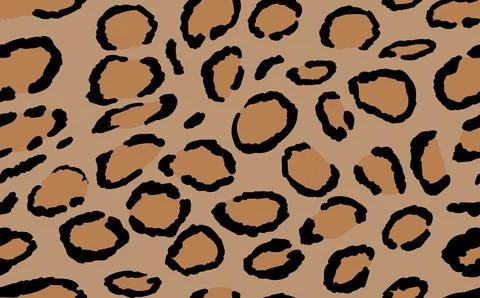 Abstract modern leopard seamless pattern. Animals trendy background. Color Stock Illustration