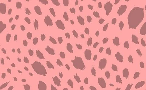 Abstract modern leopard seamless pattern. Animals trendy background. Color Stock Illustration