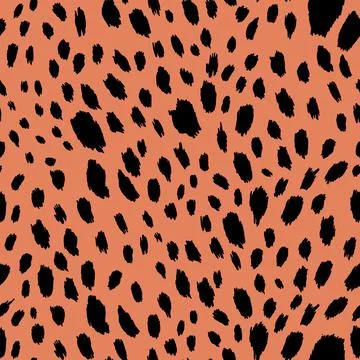 Abstract modern leopard seamless pattern. Animals trendy background. Color Illustrazione stock
