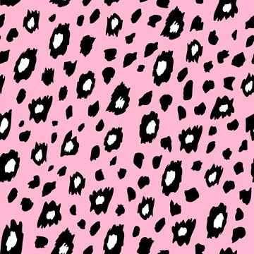 Abstract modern leopard seamless pattern. Animals trendy background. Color Stock Illustration