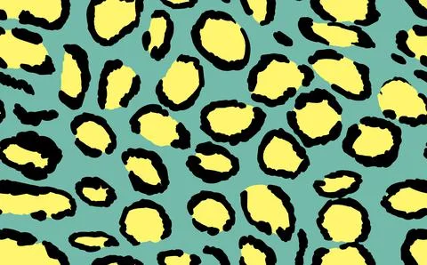Abstract modern leopard seamless pattern. Animals trendy background. Color Stock Illustration