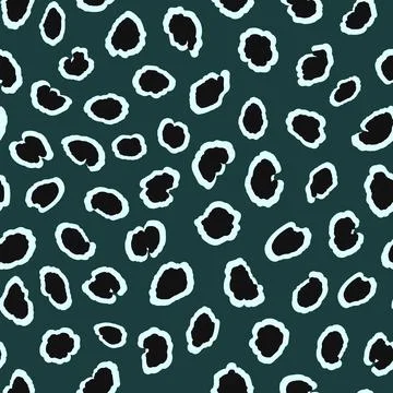 Abstract modern leopard seamless pattern. Animals trendy background. Color Stock Illustration