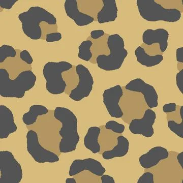 Abstract modern leopard seamless pattern. Animals trendy background. Red and Illustrazione stock