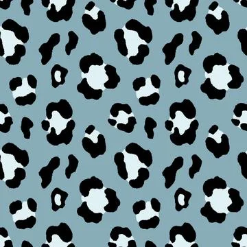 Abstract modern leopard seamless pattern. Animals trendy background. Color Stock Illustration
