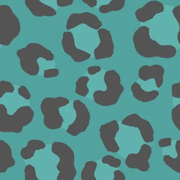 Abstract modern leopard seamless pattern. Animals trendy background. Color Illustrazione stock