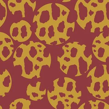 Abstract modern leopard seamless pattern. Animals trendy background. Color Stock Illustration