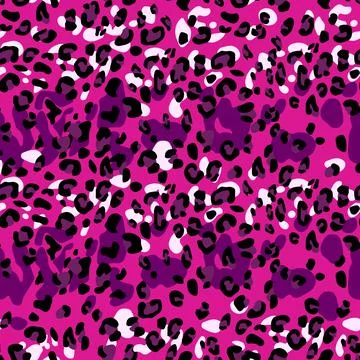 Abstract modern leopard seamless pattern. Animals trendy background. Color Stock Illustration