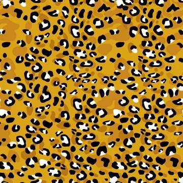 Abstract modern leopard seamless pattern. Animals trendy background. Color Stock Illustration