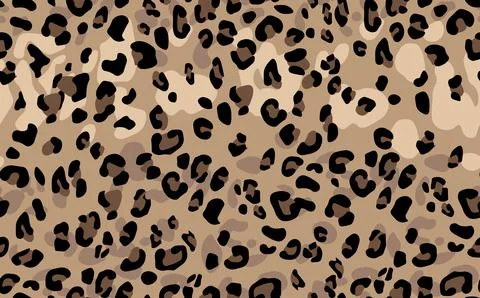 Abstract modern leopard seamless pattern. Animals trendy background. Color Stock Illustration