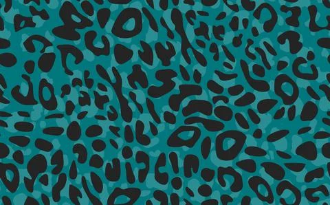 Abstract modern leopard seamless pattern. Animals trendy background. Color Stock Illustration