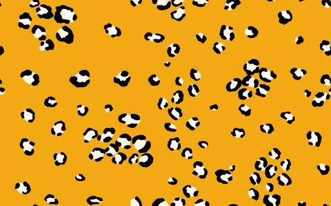 Abstract modern leopard seamless pattern. Animals trendy background. Color Stock Illustration