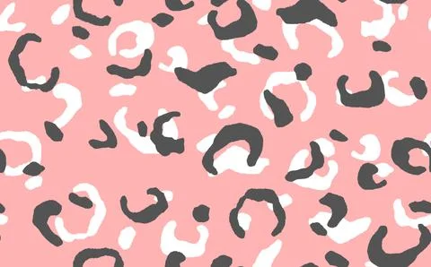Abstract modern leopard seamless pattern. Animals trendy background. Color Stock Illustration