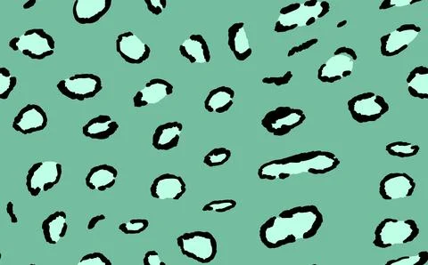 Abstract modern leopard seamless pattern. Animals trendy background. Color Stock Illustration