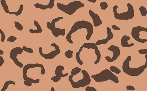 Abstract modern leopard seamless pattern. Animals trendy background. Color Illustrazione stock