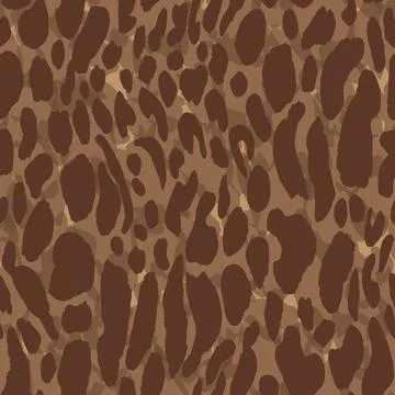 Abstract modern leopard seamless pattern. Animals trendy background. Color Illustrazione stock